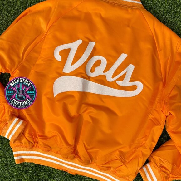 Tennessee Vols Glitter Bomber Jacket - Picture 2 of 5